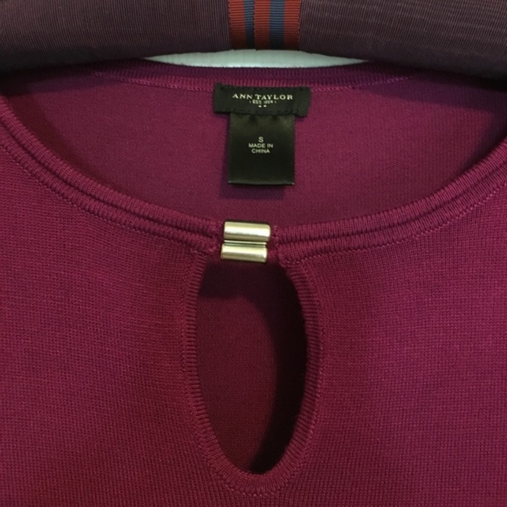 Ann Taylor pink sweater
